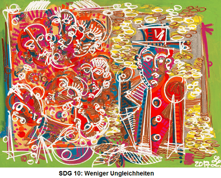 SDG 10 Weniger Ungleichheiten