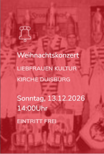 Weihnachtskonzert 2026 Plakat
