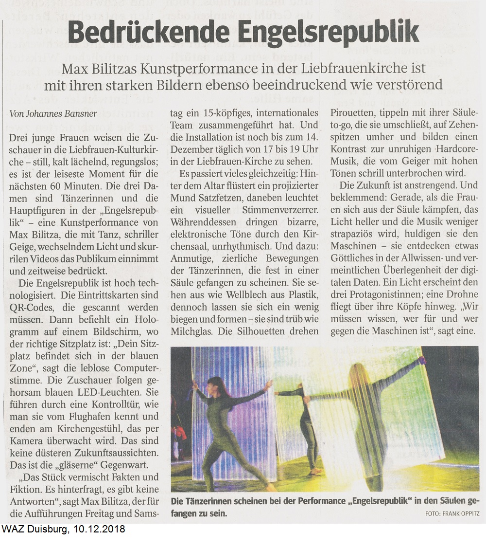 WAZ Duisburg 2018 12 10 Engelsrepublik Web